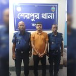 বগুড়া শেরপুরে অস্ত্র ও বিস্ফোরকসহ ৪ মামলায় সাবেক কাউন্সিলর শুভ ইমরান গ্রেফতার