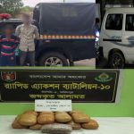 রাজবাড়ীর কালুখালীতে ১৯ কেজি গাঁজা- মাইক্রোবাস সহ ২ মাদক ব্যবসায়ীকে গ্রেপ্তার করছে র‍্যাব -১০।।