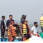দৌলতদিয়া পদ্মা নদীতে তৃতীয় দিনের মতো চলছে উদ্ধার অভিযান