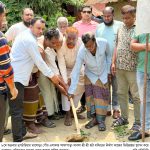 তালোড়ায় হরি মন্দিরের ভিত্তি প্রস্তর স্থাপন